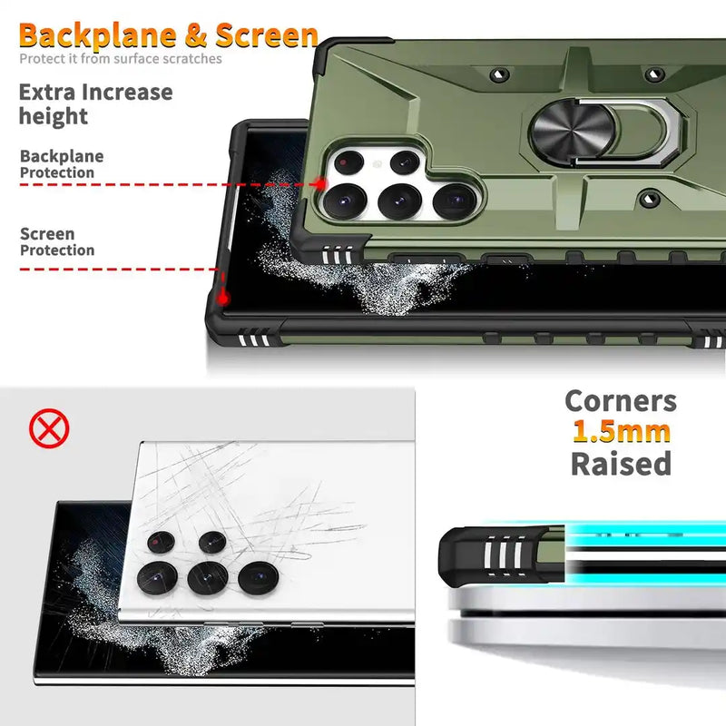 Oynx Robot - Mobile Cover for Samsung Galaxy S23 Ultra 5G - 6.8 Inches - (INR 299 For Prepaid Order Only)