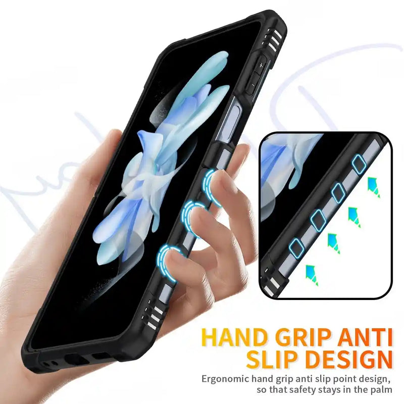 Oynx Robot - Mobile Cover for Samsung Galaxy Z Flip3 5G - 6.7 Inches - (INR 499 For Prepaid Order Only)