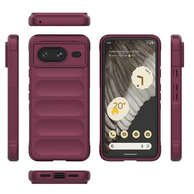 Shield Silicone - Mobile Back Cover for Google Pixel 8 5G - 6.2 Inches