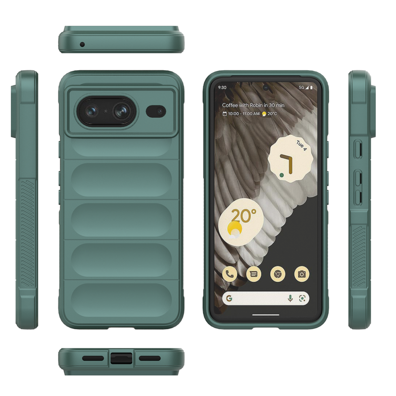 Shield Silicone - Mobile Back Cover for Google Pixel 8 5G - 6.2 Inches