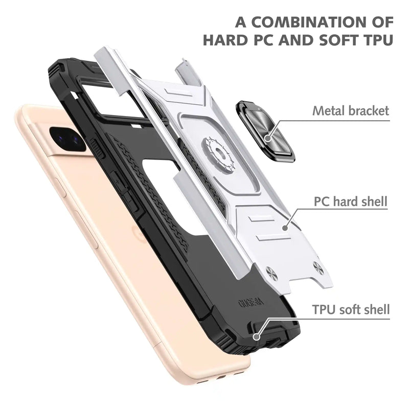 Flash Robot - Mobile Back Cover for Google Pixel 8A 5G - 6.1 Inches