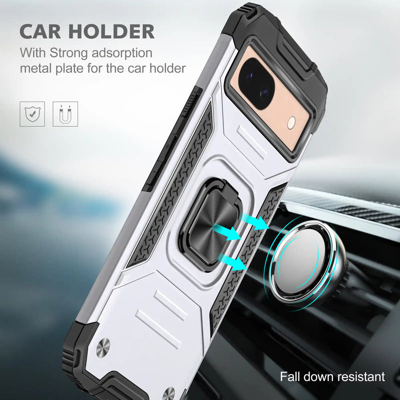 Flash Robot - Mobile Back Cover for Google Pixel 8A 5G - 6.1 Inches