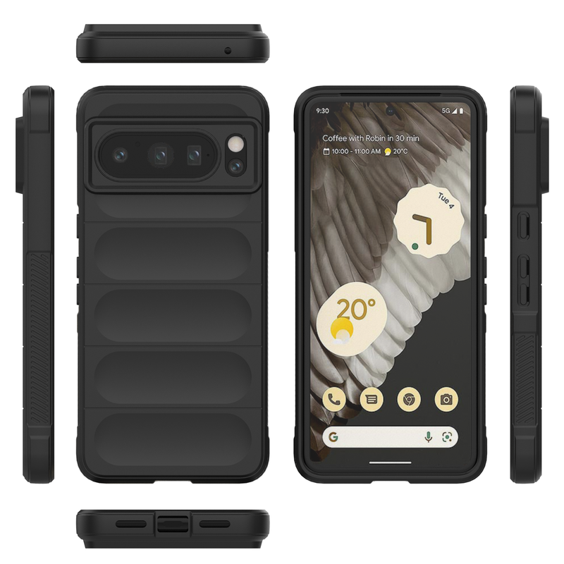 Shield Silicone - Mobile Back Cover for Google Pixel 8 Pro 5G - 6.2 Inches - (INR 159 Only for prepaid orders)