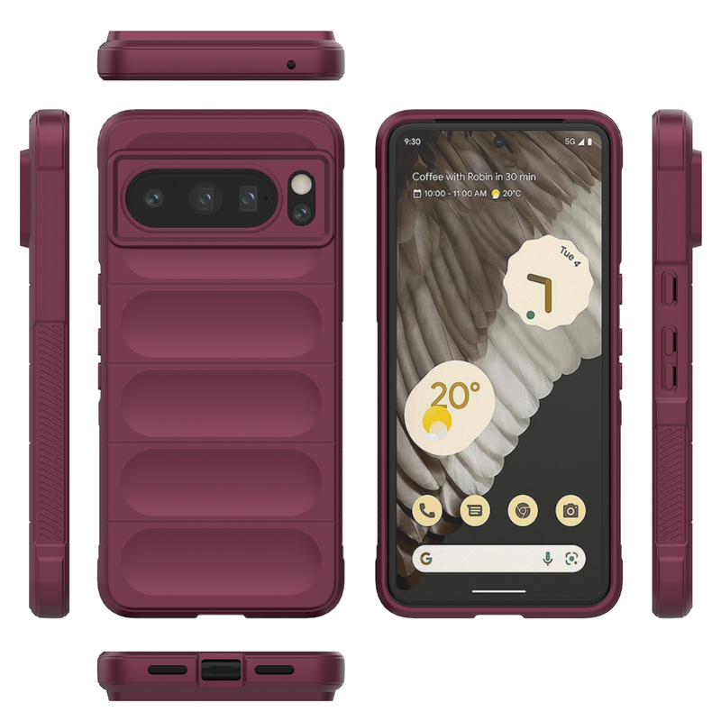 Shield Silicone - Mobile Back Cover for Google Pixel 8 Pro 5G - 6.2 Inches - (INR 159 Only for prepaid orders)