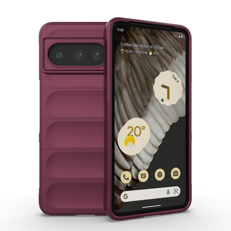 Shield Silicone - Mobile Back Cover for Google Pixel 8 Pro 5G - 6.2 Inches - (INR 159 Only for prepaid orders)