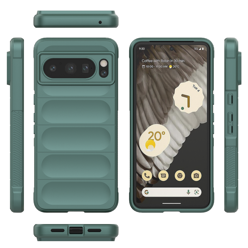 Shield Silicone - Mobile Back Cover for Google Pixel 8 Pro 5G - 6.2 Inches - (INR 159 Only for prepaid orders)