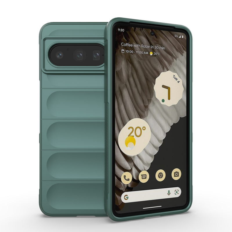 Shield Silicone - Mobile Back Cover for Google Pixel 8 Pro 5G - 6.2 Inches - (INR 159 Only for prepaid orders)