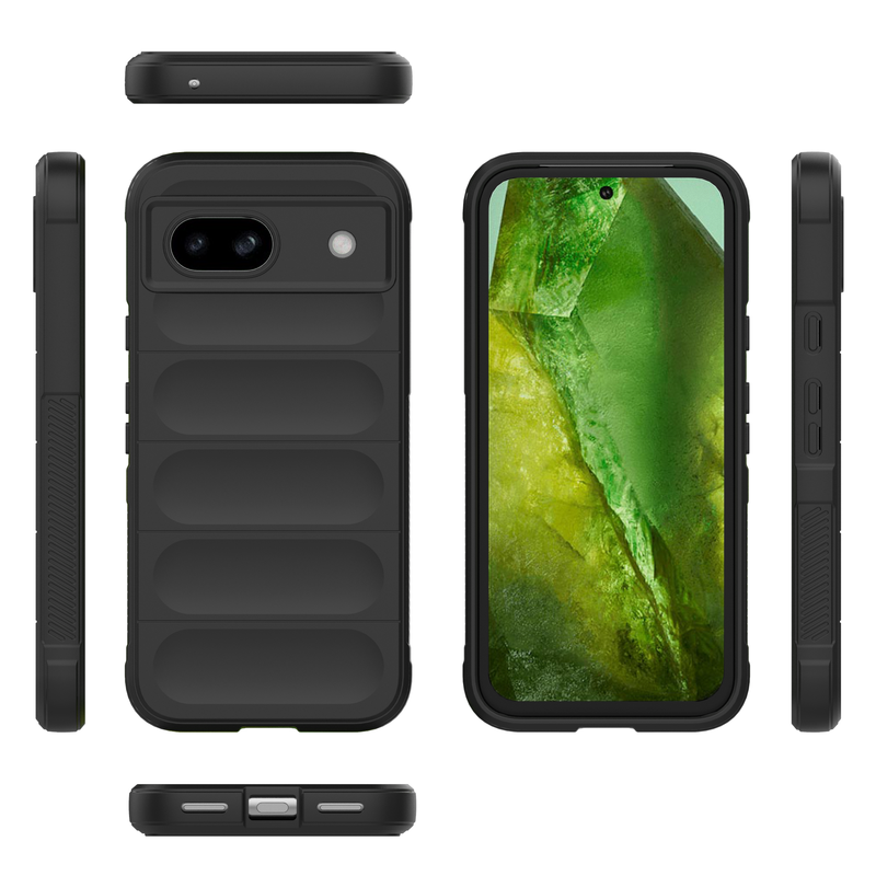 Shield Silicone - Mobile Case for Google Pixel 8A 5G - 6.1 Inches - (INR 159 Only for prepaid orders)