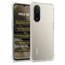 nPlusOne Clear TPU Back Cover for POCO C81 (6.9") - Transparent Shockproof Slim Case