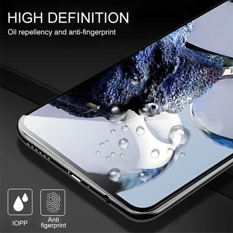 nPlusOne - 9H Tempered Glass for Poco X6 Pro 5G - 6.67 Inches