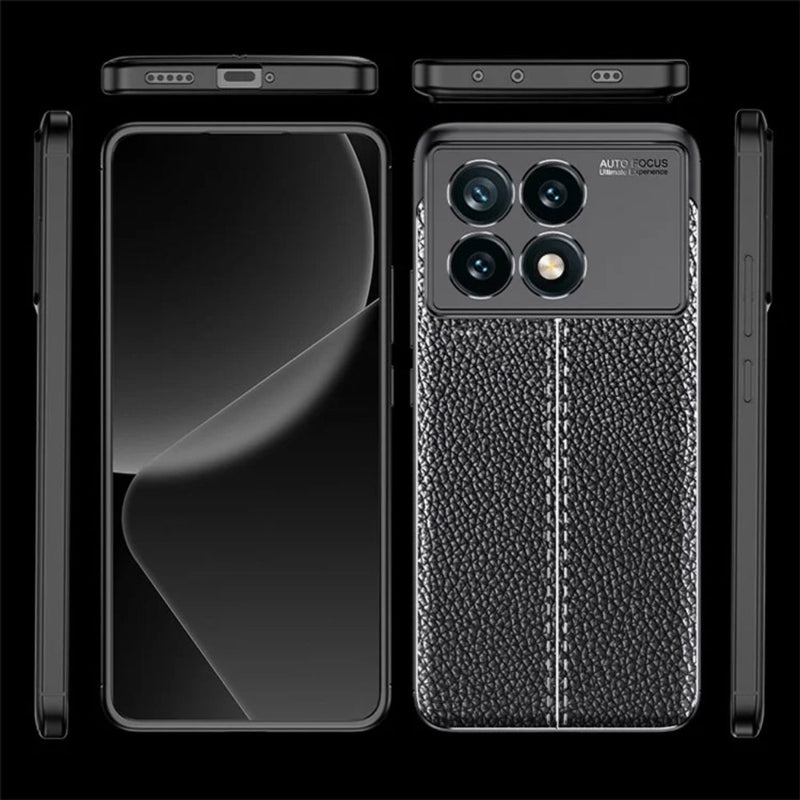 Elegant Textured - Mobile Back Cover for Poco X6 Pro 5G - 6.67 Inches