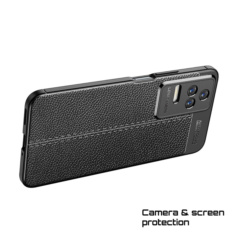 Elegant Textured - Mobile Back Cover for Poco F4 5G - 6.67 Inches