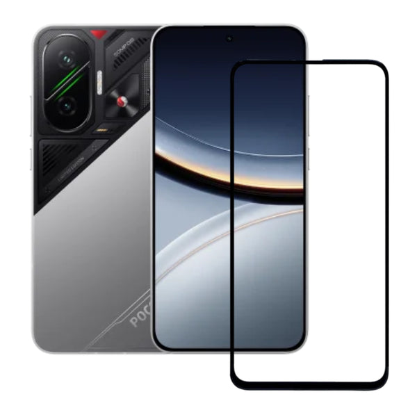 nPlusOne - 9H Tempered Glass for Poco F7 5G - 6.67 Inches