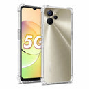 nPlusOne clear TPU back cover fitted on Realme 10 5G