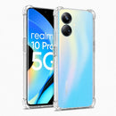 nPlusOne clear TPU back cover fitted on Realme 10 Pro Plus 5G