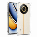 nPlusOne clear TPU back cover fitted on Realme 11 Pro 5G
