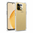 nPlusOne clear TPU back cover fitted on Realme 16 Pro Plus 5G