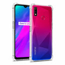 nPlusOne clear TPU back cover fitted on Realme 3 4G