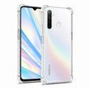 nPlusOne clear TPU back cover fitted on Realme 5 Pro 4G