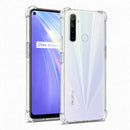 nPlusOne clear TPU back cover fitted on Realme 6 4G