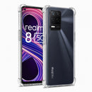 nPlusOne clear TPU back cover fitted on Realme 8 5G