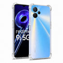 nPlusOne clear TPU back cover fitted on Realme 9i 5G