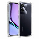 nPlusOne clear TPU back cover fitted on Realme C61 4G