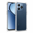 nPlusOne clear TPU back cover fitted on Realme C63 4G