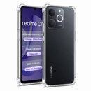 nPlusOne clear TPU back cover fitted on Realme C71 4G