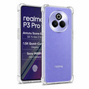 nPlusOne clear TPU back cover fitted on Realme P3 Pro 4G