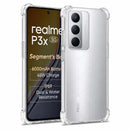 nPlusOne clear TPU back cover fitted on Realme P3X 4G