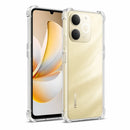 nPlusOne clear TPU back cover fitted on Realme P4 Lite 4G