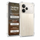 nPlusOne clear TPU back cover fitted on Realme P4 Pro 5G