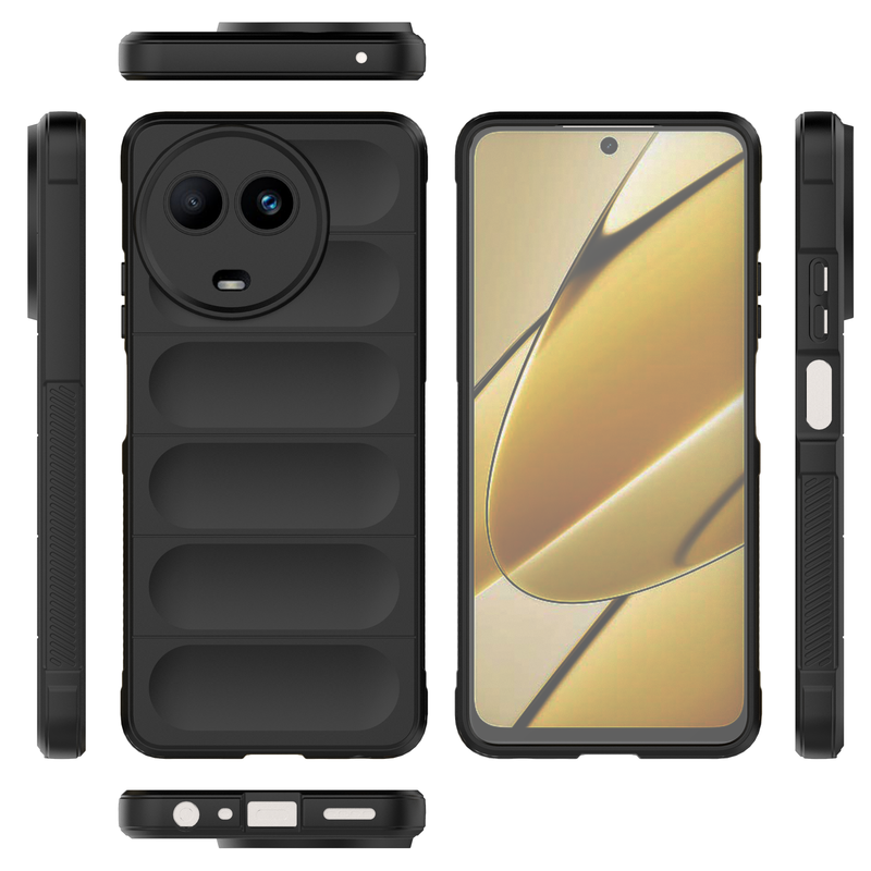 Shield Silicone - Mobile Case for Realme Narzo 60x 5G - 6.72 Inches - (INR 159 Only for prepaid orders)