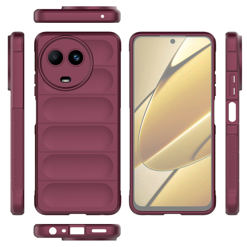 Shield Silicone - Mobile Case for Realme Narzo 60x 5G - 6.72 Inches - (INR 159 Only for prepaid orders)