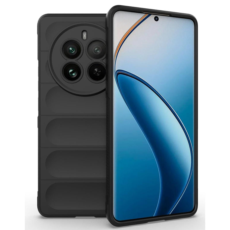 Shield Silicone - Mobile Back Cover for Realme 12 Pro+ 5G - 6.7 Inches - (INR 199 Only for Prepaid Orders)