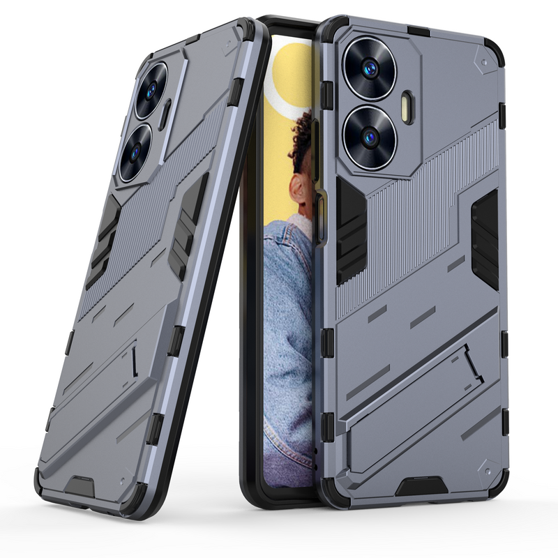 Elegant Armour - Mobile Back Case for Realme C55 - 6.72 Inches