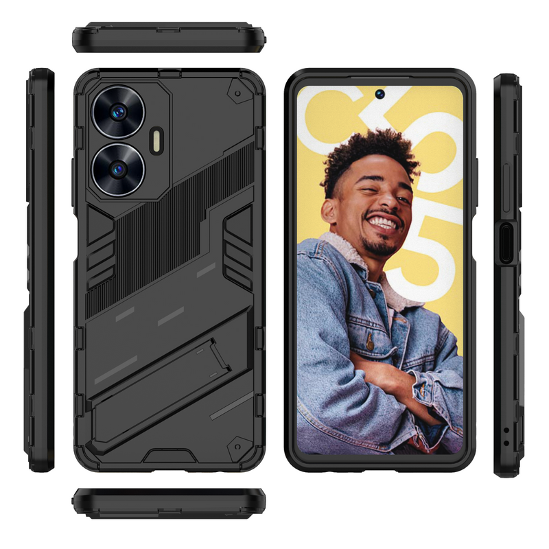 Elegant Armour - Mobile Back Case for Realme C55 - 6.72 Inches