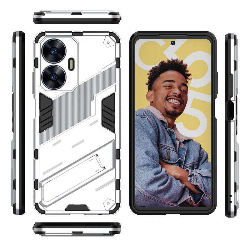 Elegant Armour - Mobile Back Case for Realme C55 - 6.72 Inches