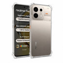 nPlusOne Clear TPU Back Cover for realme P4s 5G (6.78") - Transparent Shockproof Slim Case