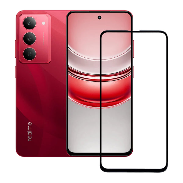 nPlusOne - 9H Tempered Glass for Realme 14x 5G - 6.67 Inches