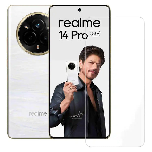 nPlusOne - UV Full Glue Tempered Glass for Realme 14 Pro 5G - 6.77 Inches