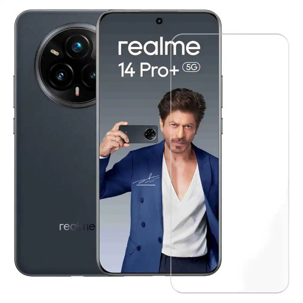 nPlusOne - UV Full Glue Tempered Glass for Realme 14 Pro Plus 5G - 6.83 Inches