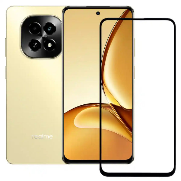 nPlusOne - 9H Tempered Glass for Realme C63 5G - 6.67 Inches