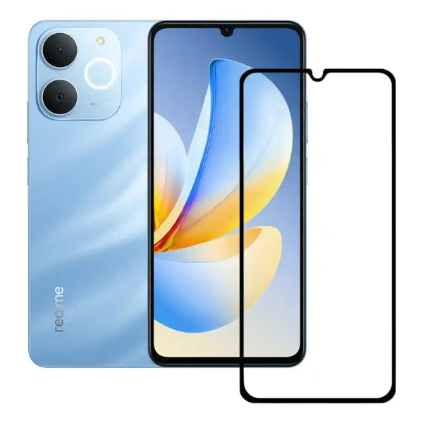 nPlusOne - 9H Tempered Glass for Realme C71 4G - 6.67 Inches