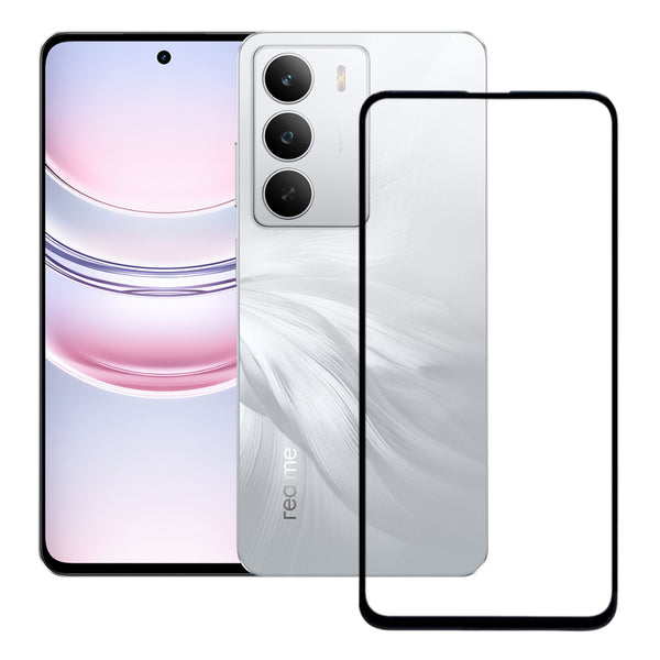 nPlusOne - 9H Tempered Glass for Realme C75 5G - 6.72 Inches