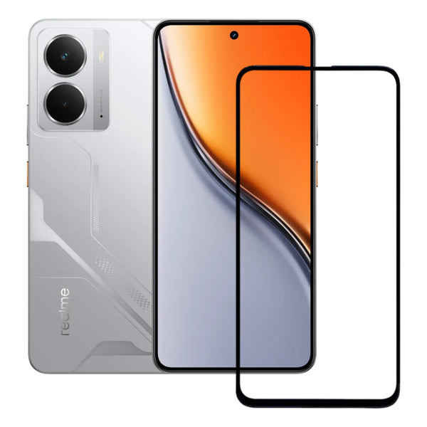 nPlusOne - 9H Tempered Glass for Realme P3 5G - 6.67 Inches