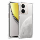 nPlusOne clear TPU back cover fitted on Realme P3 Ultra 4G