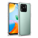 nPlusOne clear TPU back cover fitted on Redmi 10C 4G