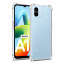 nPlusOne clear TPU back cover fitted on Redmi A1 5G